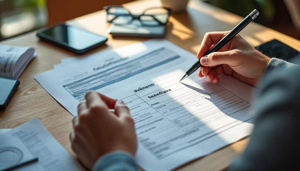 Comment procéder à un changement de bénéficiaire avec un avenant de mutuelle ?