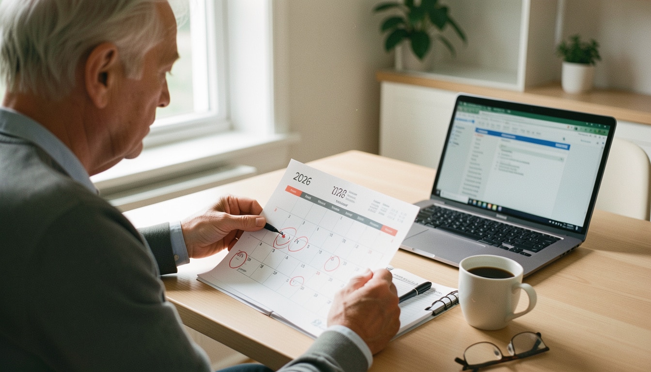 Calendrier de paiement de la retraite CNRACL en 2026