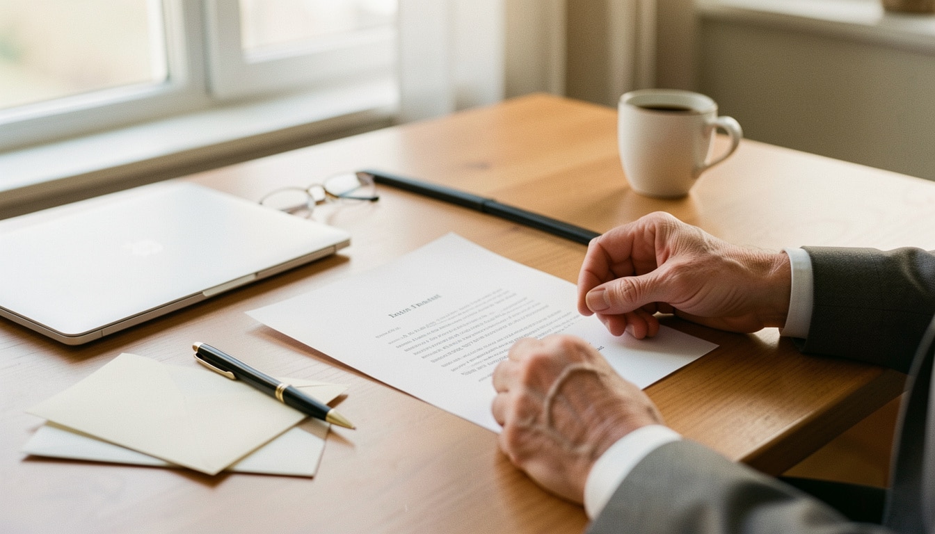 Lettre de départ à la retraite pour son employeur