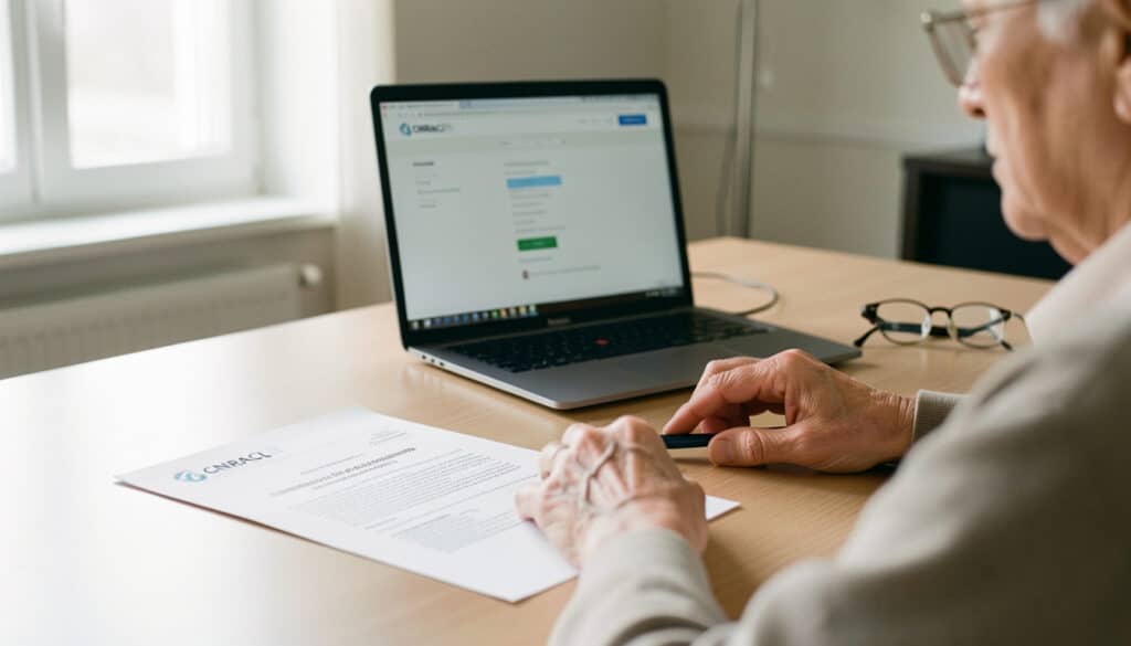 Attestation de paiement de la retraite CNRACL