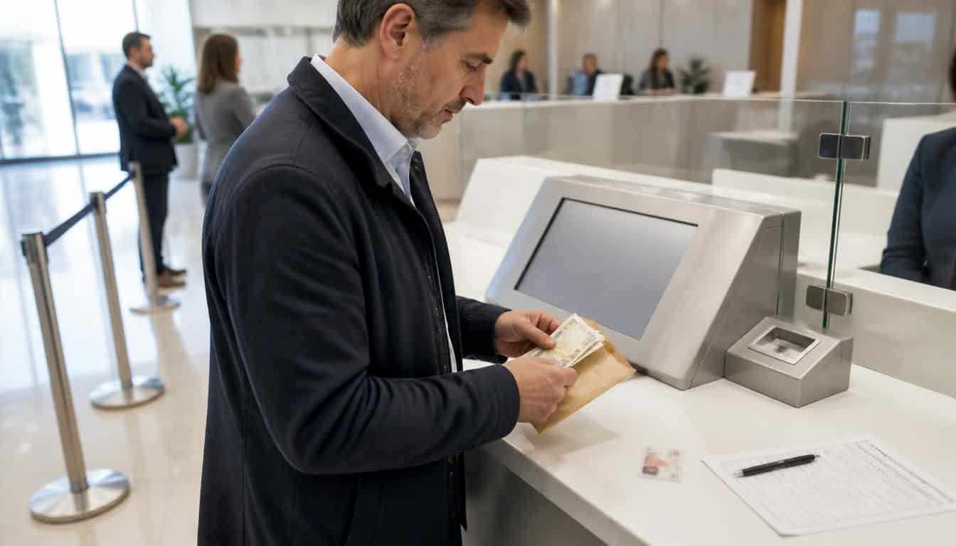 Déposer des espèces en banque : démarches et justificatifs